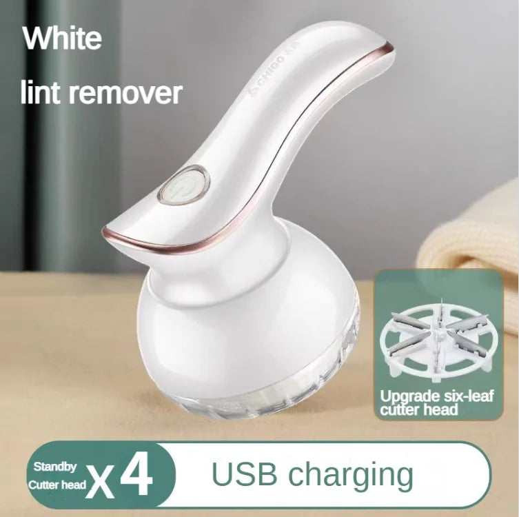 Portable USB Rechargeable Trimmer Fuzz Spools Removal