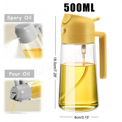 2 in 1 olive oil sprayer and oil