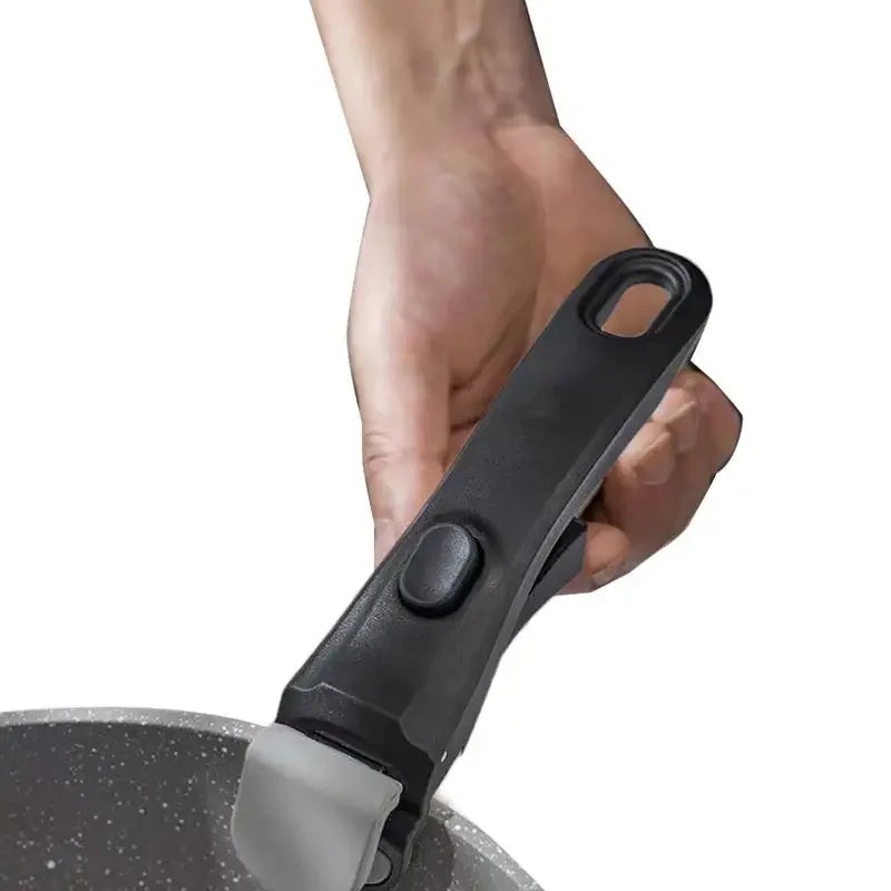 Anti Scalding cookware sets with detachable handles