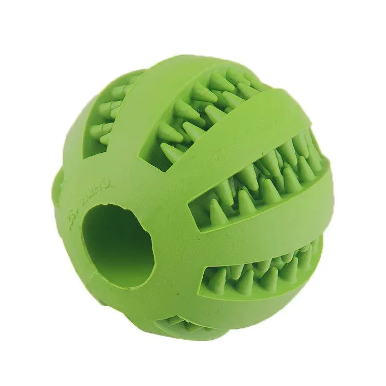 Dog Food Treat Feeder Chew Tooth Cleaning Ball