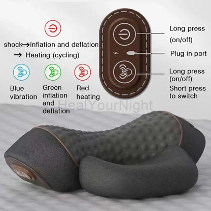 Neck Massage Pillow for Relax Sleeping