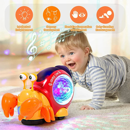 Crawling Crab Baby Dancing Musical Toys