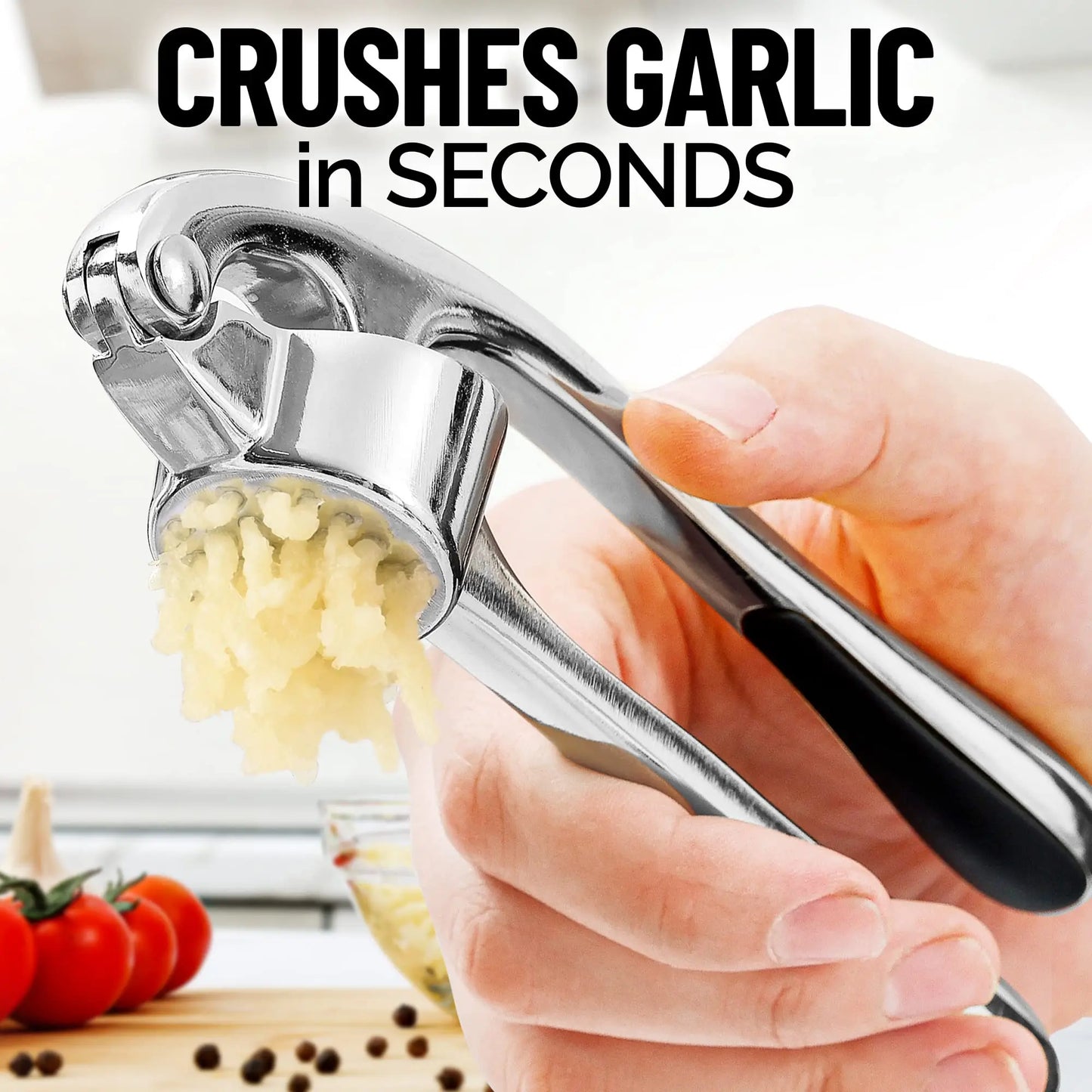 Premium Garlic Press Rocker Crusher