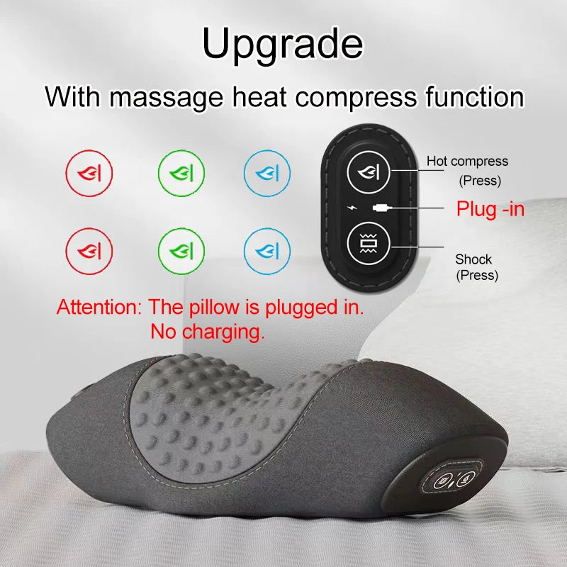 Neck Massage Pillow for Relax Sleeping