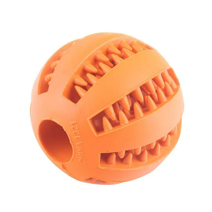 Dog Food Treat Feeder Chew Tooth Cleaning Ball