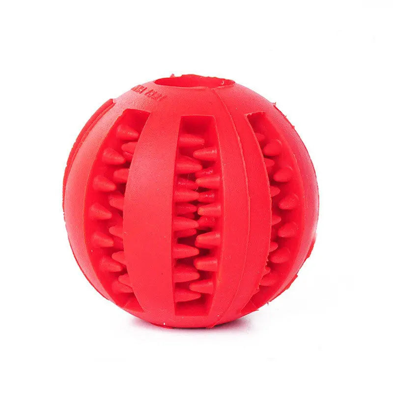 Dog Food Treat Feeder Chew Tooth Cleaning Ball