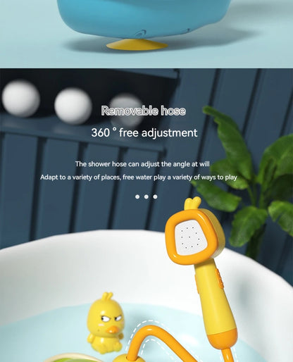 Cute Baby Duck Shower Bathtubs Toys