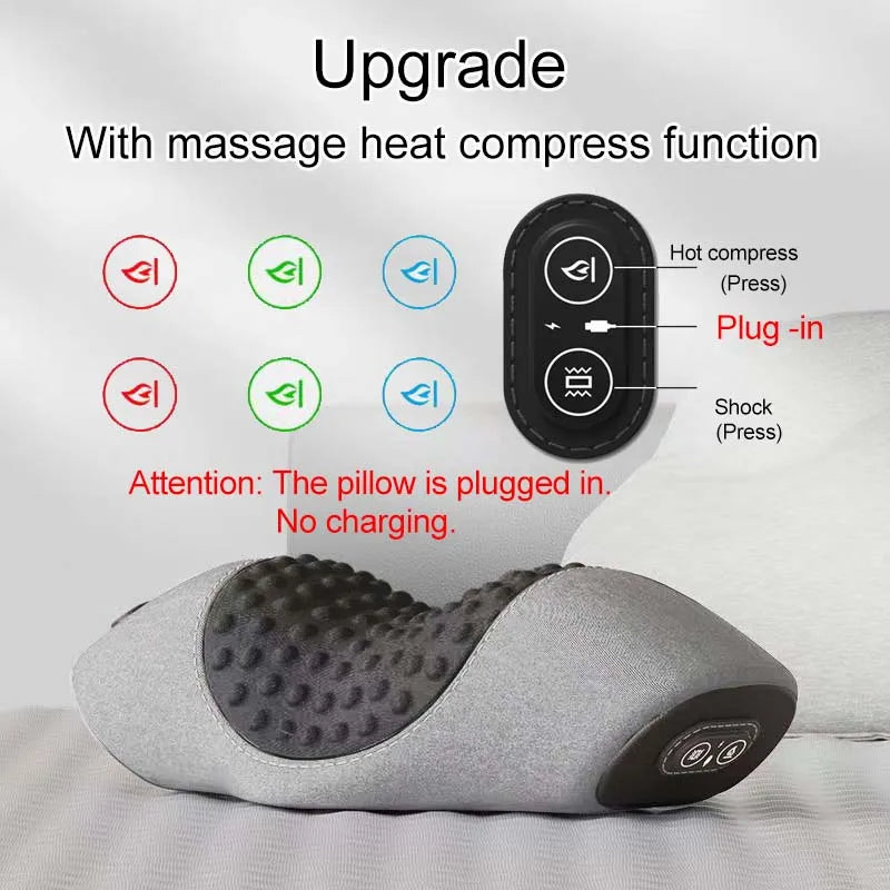 Neck Massage Pillow for Relax Sleeping